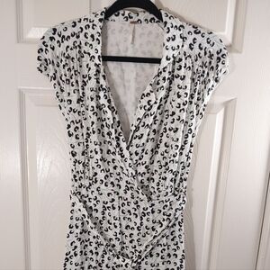 Free People Maxi Wrap Dress With Print Size 0